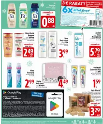 Gazetka promocyjna Edeka - Prospekte - Gazetka - ważna od 30.11 do 30.11.2024 - strona 25 - produkty: body, briketts, creme, deka, dove, elmex, elvital, flasche, google play, haarspray, Holz, Lotion, meridol, mundspülung, nivea, Odol, odol med, odol med3, Pants, Reinigung, säge, shampoo, shampoo oder spülung, spülung, Ti, vita, windeln, zahncreme