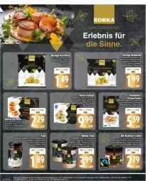 Gazetka promocyjna Edeka - Prospekte - Gazetka - ważna od 30.11 do 30.11.2024 - strona 26 - produkty: beutel, bio, blätterteig, cin, creme, deka, eis, filet, filets, fisch, fleisch, gin, haselnuss, kartoffel, kartoffeln, Käse, Kette, Kroketten, mac, mozzarella, nuss, parmigiano, parmigiano reggiano, reggiano, reis, rel, schinken, Steinbeißer, thunfisch, Ti, tomate, ZTE