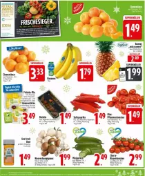 Gazetka promocyjna Edeka - Prospekte - Gazetka - ważna od 30.11 do 30.11.2024 - strona 6 - produkty: ananas, Ananasstücke, banane, bananen, braun, champignon, champignons, clementinen, Datteln, deka, früchte, gurke, gurken, honig, honigmelone, LG, melone, paprika, pflaume, pflaumen, rispentomaten, Schal, Schale, Spitzpaprika, Ti, tomate, tomaten, trauben