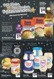 Gazetka promocyjna E Center - Angebote der Woche - Gazetka - ważna od 25.12 do 25.12.2021 - strona 22 - produkty: basmati, Ben’s Original, beutel, blätterteig, blume, blumen, blumenöl, eis, elle, elsässer art, fisch, flasche, fleisch, gin, ilag, kartoffel, kartoffelsalat, Käse, korn, miracel, miracel whip, natur, natur-reis, nudel, pastete, Ragout, reis, rezept, salat, sonnenblume, sonnenblumen, sonnenblumenöl, Ti, uhr, und gemüse, vita, Yo