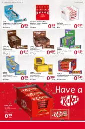 Gazetka promocyjna Selgros - Food - Gazetka - ważna od 31.01 do 31.01.2024 - strona 26 - produkty: corny, eis, erdnuss, ferrero, Ferrero Küsschen, giotto, hafer, keks, kraft, leibniz, lindt, milch, milka, nuss, raffaello, reis, riegel, tee, Ti