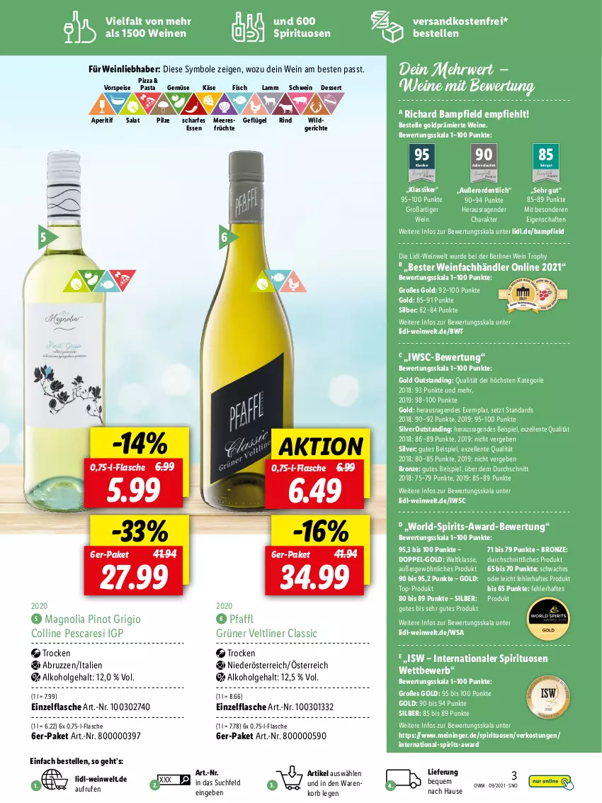 Aktueller Prospekt Lidl - Beste Weine für jeden Anlass - von 27.08 bis 30.09.2021 - strona 3