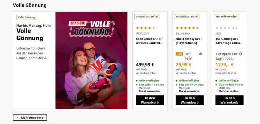 Aktueller Prospekt Saturn - Prospekte - von 05.02 bis 14.02.2024 - strona 2 - produkty: angebot, angebote, asus, computer, decke, eis, fanta, korb, lays, ndk, PlayStation, PlayStation 5, pute, reis, rel, Ti, uhr, versandkostenfrei, Xbox