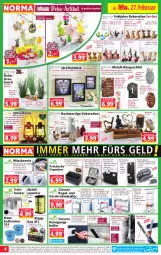 Gazetka promocyjna Norma - Norma - Gazetka - ważna od 06.03 do 06.03.2023 - strona 4 - produkty: ACC, accessoires, batterie, batterien, Bau, Bebe, bett, beutel, blume, blumen, Buddha, bügel, bürste, deka, dekoration, dell, eimer, eis, Elefant, elle, ente, Garderobe, gin, Handtasche, Hängeregal, hero, Heu, hocker, hühner, kerze, Klappbox, kleid, kleider, kraft, ladekabel, laterne, leds, leine, matratze, Mode, ndk, regal, Reinigung, reis, Ria, ring, Spiele, staubsauger, steckdose, tablet, tablett, Tasche, taschen, Tastatur, tee, Teelicht, Ti, tisch, topf, übertopf, und matratze, Vase, wenko, Wichtel, windlicht, ZTE