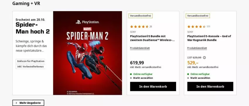 Aktueller Prospekt Saturn - Prospekte - von 03.07 bis 12.07.2023 - strona 7 - produkty: angebot, angebote, elle, korb, lays, ndk, PlayStation, Rana, rel, ring, sony, teller, Ti, versandkostenfrei