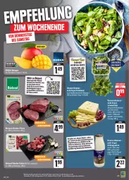 Gazetka promocyjna Edeka - Angebote der Woche - Gazetka - ważna od 14.10 do 14.10.2023 - strona 27 - produkty: Bau, bio, bioland, Birnen, deka, eis, feldsalat, filet, filets, flasche, gulasch, hartkäse, Käse, LG, magazin, mango, mangos, milch, nuss, reis, rind, rinder, sahne, salat, Schal, Schale, schlagsahne, Speck, Sport, super-knüller, Ti, ZTE