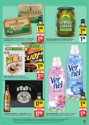 Gazetka promocyjna Edeka - Angebote der Woche - Gazetka - ważna od 14.10 do 14.10.2023 - strona 48 - produkty: alkohol, angebot, butter, cerealien, cin, coupon, coupons, Dairygold, deka, eis, flasche, gewürz, Gewürzgurke, gewürzgurken, gin, gurke, gurken, irische butter, kräuter, kräutern, Kühne, nestlé, nuss, rabatt-coupon, reis, salz, Schal, Schale, Streichzart, super-knüller, Ti, vernel, Wild, ZTE