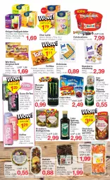 Gazetka promocyjna Jawoll - Prospekte - Gazetka - ważna od 22.01 do 22.01.2022 - strona 2 - produkty: aprikose, aprikosen, Cap, capri-sun, caramel, creme, Datteln, dreistern, drink, eis, eistee, energy drink, erdnüsse, Feigen, fertiggericht, fertiggerichte, getränk, getränke, gin, holunder, honig, Kranz, krüger, latte, LG, mango, monster, Monster Energy, natives olivenöl, Nougatcreme, nuss, olive, oliven, olivenöl, olivenöl extra, pils, pilsener, pralinen, reis, salz, schoko, schokolade, tee, Ti, toffifee, vanille, zitrone