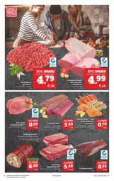 Gazetka promocyjna Marktkauf - Prospekt - Gazetka - ważna od 08.01 do 08.01.2022 - strona 12 - produkty: braten, broccoli, cordon bleu, eis, fleisch, hackfleisch, HP, jungbullen, kotelett, lachs, lamm, lammlachse, minutensteaks, mozzarella, natur, rel, Ria, rind, rollbraten, Rückenbraten, schwein, schwein und rind, schweine, Schweineleber, schweinerücken, steak, steaks, Tasche, taschen, Ti, vom schwein und rind, wein, weine