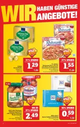 Gazetka promocyjna Marktkauf - Prospekt - Gazetka - ważna od 08.01 do 08.01.2022 - strona 2 - produkty: bockwurst, cola, deka, flammkuchen, gin, kuchen, lamm, original thüringer, pizza, ring, ristorante, ristorante pizza, ritter, ritter sport, schoko, schokolade, Sport, Ti, wurst