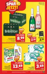 Gazetka promocyjna Marktkauf - Prospekt - Gazetka - ważna od 08.01 do 08.01.2022 - strona 3 - produkty: aktionspreis, ariel, bier, coupon, coupons, deka, eis, flasche, Kamill, kamille, mm extra, nuss, papier, reis, sekt, Ti, toilettenpapier, vollwaschmittel, waschmittel