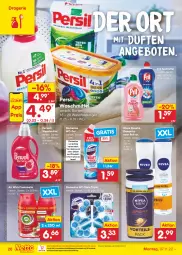 Gazetka promocyjna Netto Marken-Discount - Filial-Angebote - Gazetka - ważna od 12.11 do 12.11.2022 - strona 26 - produkty: Air Wick, angebot, angebote, bestpreis, deo, deospray, domestos, dusche, eis, ndk, nivea, persil, persil waschmittel, perwoll, pril, Rauch, reis, roll-on, rwe, spülmittel, Ti, waschmittel, wc-gel, WICK