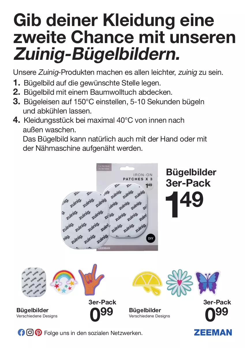 Aktueller Prospekt Zeeman - Prospekte - von 12.03 bis 25.03.2022 - strona 26 - produkty: Bau, bügel, Bügeleisen, decke, eis, elle, erde, kleid, Kleidung, LG, mac, Nähmaschine, tuc