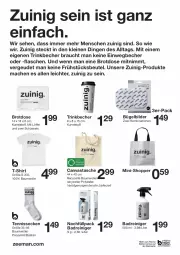 Gazetka promocyjna Zeeman - Prospekte - Gazetka - ważna od 25.03 do 25.03.2022 - strona 9 - produkty: Bad, Bau, baumwolle, Becher, bett, beutel, brot, Brotdose, bügel, flasche, leine, Löffel, mac, Rauch, reiniger, schüssel, shirt, socken, T-Shirt, Tasche, Ti, trinkbecher, wolle