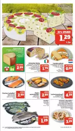 Gazetka promocyjna Marktkauf - Prospekt - Gazetka - ważna od 09.09 do 09.09.2023 - strona 14 - produkty: auer, Bau, bio, butter, cocktail, dressing, eis, elle, filet, fisch, forelle, frischfisch, garnelen, gewürz, grill, holländischer schnittkäse, ideal zum grillen, Käse, kirsch, knoblauch, kräuter, lachs, lachsfilet, LG, Makrele, mars, milch, natur, rasen, reis, rel, riesengarnelen, ring, saft, salz, schnittkäse, tee, Ti, tisch, zitrone, zitronen, zitronensaft, ZTE