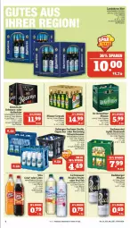 Gazetka promocyjna Marktkauf - Prospekt - Gazetka - ważna od 09.09 do 09.09.2023 - strona 8 - produkty: Alwa, apfel, auer, Berger, bier, burger, cola, direktsaft, eier, eis, elle, flasche, kellerbier, köstritzer, lichtenauer, limo, limonade, mineralwasser, obst, pils, pilsner, pilsner urquell, radeberger, radeberger pilsner, reis, sac, saft, Ti, vita, wasser, Yo, ZTE