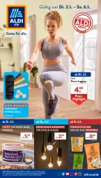 Gazetka promocyjna AldiSud - IN ZWEI WOCHEN - Gazetka - ważna od 06.01 do 06.01.2023 - strona 1 - produkty: aldi, angebot, angebote, auto, eis, elle, ente, gin, leggings, nuss, reis, Sport, Ti, topf