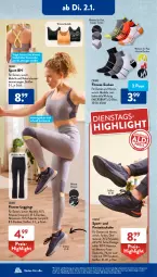 Gazetka promocyjna AldiSud - IN ZWEI WOCHEN - Gazetka - ważna od 06.01 do 06.01.2023 - strona 6 - produkty: alle artikel ohne dekoration, decksohle, dekoration, dell, eis, elle, erde, Freizeitschuhe, gin, Hylo, kleid, Kleidung, leggings, Mode, reis, Ria, roba, schuhe, sneaker, socken, Sport, Ti, ZTE
