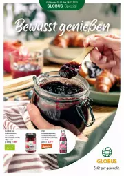 Gazetka promocyjna Globus - Prospekte - Gazetka - ważna od 14.01 do 14.01.2023 - strona 1 - produkty: aufstrich, bio, direktsaft, frucht, fruchtaufstrich, kraft, mac, saft, Spezi, Ti