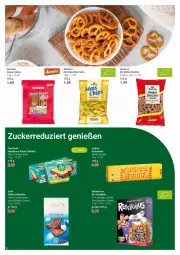 Gazetka promocyjna Globus - Prospekte - Gazetka - ważna od 14.01 do 14.01.2023 - strona 8 - produkty: bio, brezel, Brezeln, butter, butterkeks, chips, haselnuss, kakao, keks, Kinder, leibniz, mais, natur, natura, nuss, schoko, schokolade, sesam, tafelschokolade, Ti, waffeln, zucker