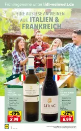 Gazetka promocyjna Lidl - Beste Weine für jeden Anlass - Gazetka - ważna od 30.04 do 30.04.2022 - strona 12 - produkty: bio, fisch, flasche, früchte, früchten, Geflügel, gsw, gutschein, lamm, meeresfrüchte, ndk, pasta, pizza, rind, Ti, wein, weine