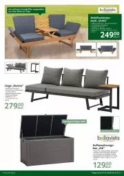 Gazetka promocyjna Selgros - Vorschau:
            Gartenmöbel - Gazetka - ważna od 23.02 do 23.02.2022 - strona 7 - produkty: armlehnen, Bank, beistelltisch, decke, Deckel, eis, Holz, kissen, Liege, schrauben, Ti, tisch