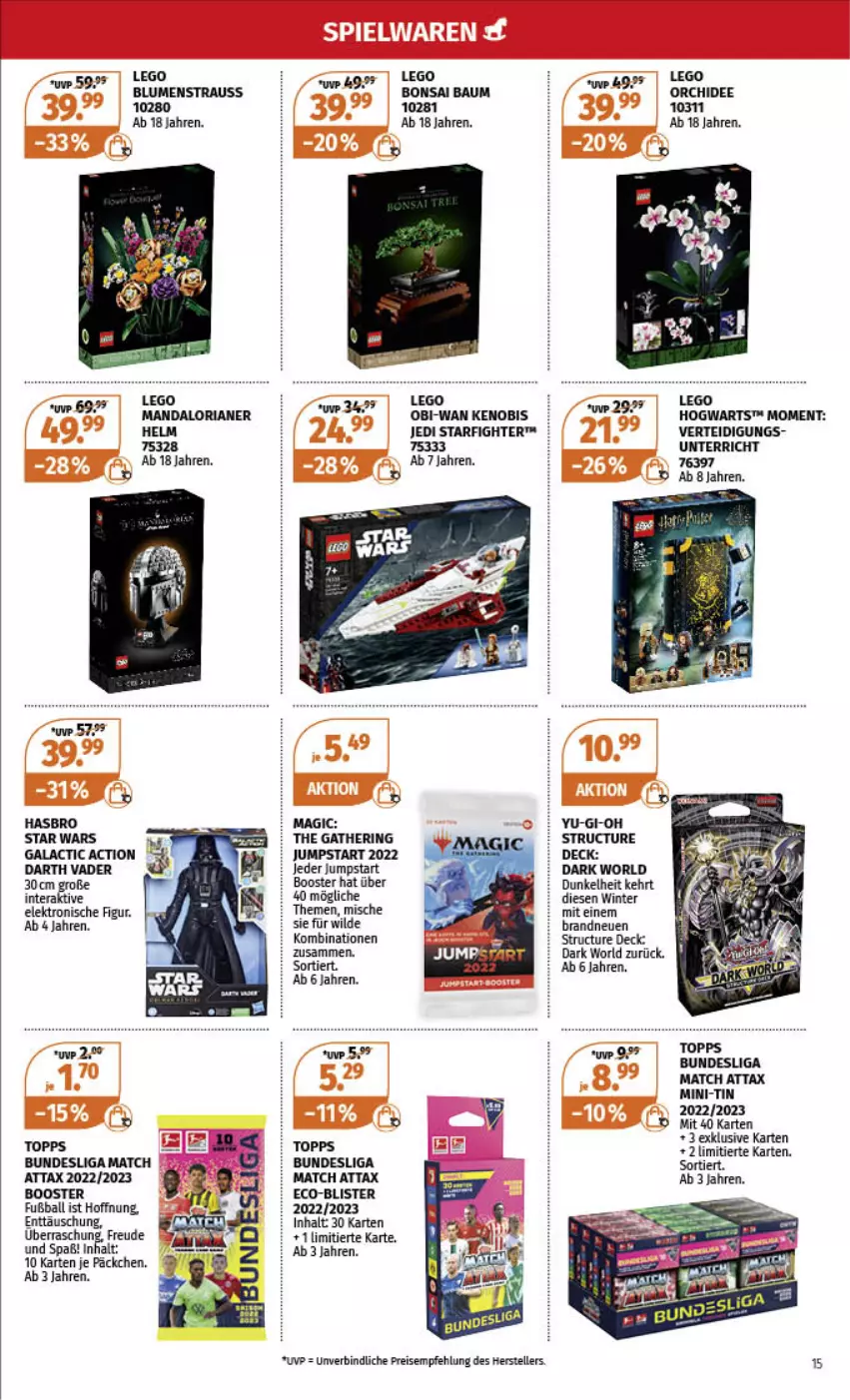 Aktueller Prospekt Mueller - Spielware & Multi-Media - von 11.12 bis 24.12.2022 - strona 15 - produkty: ball, Bau, blume, blumen, eis, Elektro, elle, Fußball, Hasbro, hering, orchidee, reis, ring, teller, Ti, Wild