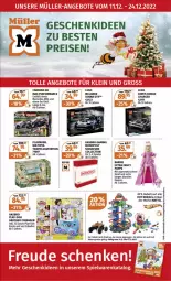 Gazetka promocyjna Mueller - Spielware & Multi-Media - Gazetka - ważna od 24.12 do 24.12.2022 - strona 1 - produkty: aktionspreis, Barbie, Carrera, eis, elle, Hasbro, Hot Wheels, kleid, Mattel, natur, Play-Doh, playmobil, Puppe, reis, Spiele, teller, Ti