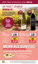 Gazetka promocyjna Lidl - September-Highlights in der Weinwel - Gazetka - ważna od 30.09 do 30.09.2023 - strona 2 - produkty: berliner, decke, discount, eier, eis, ente, flasche, frucht, Garten, grüner veltliner, gutschein, LG, Müller, ndk, schott, Ti, wein, weine, ZTE