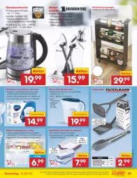 Gazetka promocyjna Netto Marken-Discount - Filial-Angebote - Gazetka - ważna od 14.05 do 14.05.2022 - strona 29 - produkty: angebot, auer, backofen, dauertiefpreis, decke, Deckel, eis, elle, filterkartuschen, gsw, Haushaltsgeräte, kartoffel, Kocher, küche, Küchen, Küchenhelfer, kühlschrank, mac, Maxtra, messer, mikrowelle, Ofen, passend für alle, reis, rel, Schrank, spülmaschinen, telefon, Ti, tiefpreis, wasser, wasserfilter, wasserfilter marella, wasserkocher, weck, ZTE