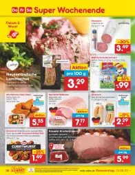 Gazetka promocyjna Netto Marken-Discount - Filial-Angebote - Gazetka - ważna od 14.05 do 14.05.2022 - strona 36 - produkty: bockwurst, braten, bratwurst, buch, butter, chili, curry, currywurst, dip, Edelsalami, eis, ferdi fuchs, fleisch, Holz, Käse, kasseler, ketchup, Kinder, kräuter, kräuterbutter, krustenbraten, lachs, lamm, lammlachse, marinade, nacho, ndk, Rauch, reis, rollbraten, rostbratwurst, saft, salami, sauce, Schal, Schale, schwein, Ti, wein, wurst