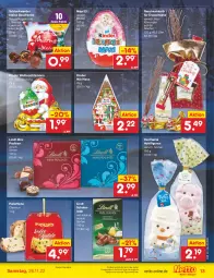 Gazetka promocyjna Netto Marken-Discount - Filial-Angebote - Gazetka - ważna od 26.11 do 26.11.2022 - strona 15 - produkty: alkohol, angebot, bestpreis, classico, Edelmarzipan, eis, erde, Kinder, korb, Kugel, leine, lindt, Lübecker, marzipan, pralinen, reis, schoko, schokolade, Ti, ZTE