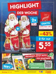 Gazetka promocyjna Netto Marken-Discount - Filial-Angebote - Gazetka - ważna od 26.11 do 26.11.2022 - strona 5 - produkty: angebot, bestpreis, eis, lindor, lindt, reis, Ti, weihnachten, ZTE