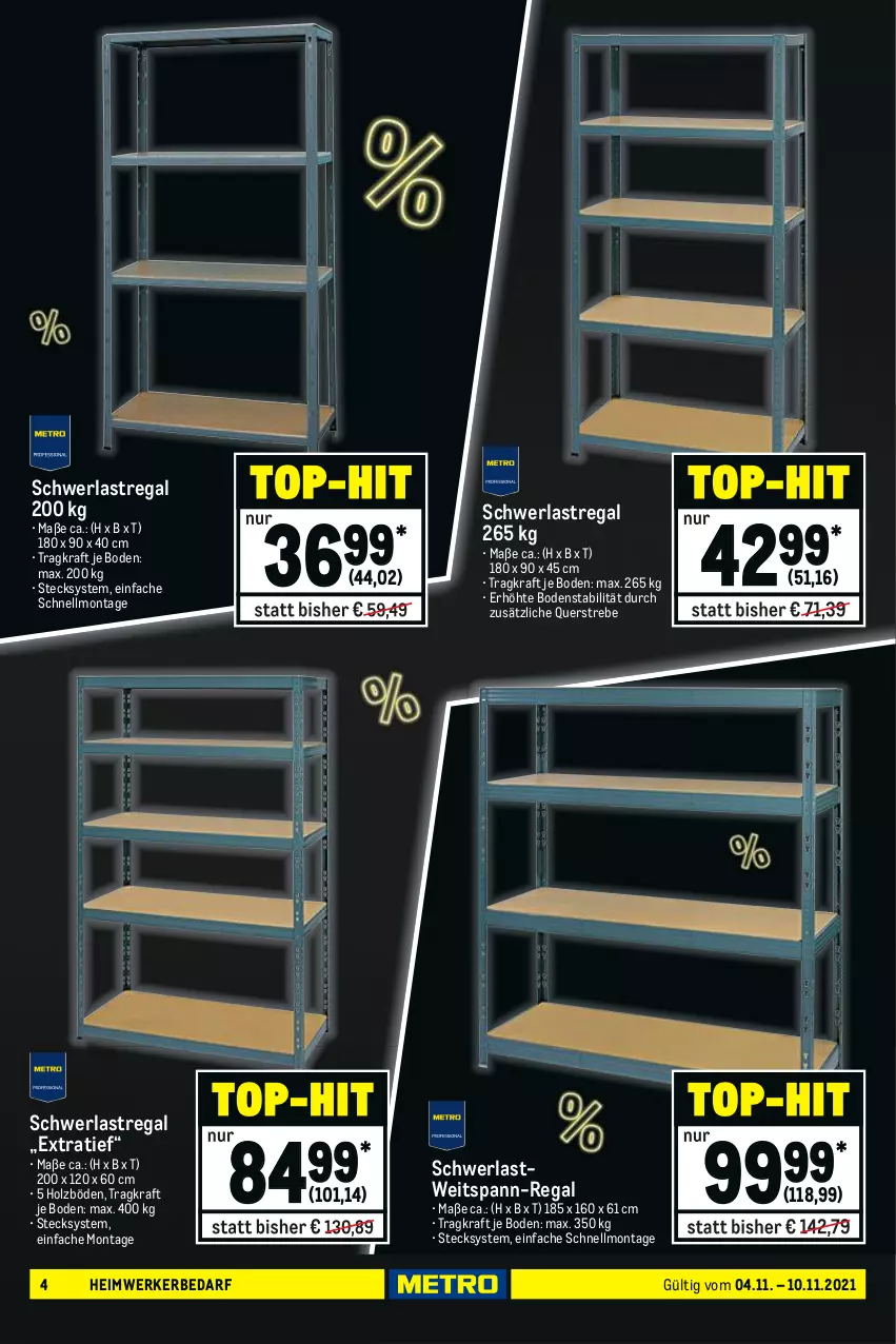 Aktueller Prospekt Metro - NonFood - von 04.11 bis 10.11.2021 - strona 4