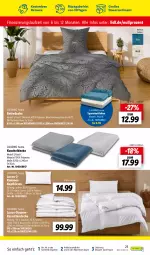 Gazetka promocyjna Lidl - Aktuelle Onlineshop-Highlights - Gazetka - ważna od 31.12 do 31.12.2023 - strona 25 - produkty: auer, Bau, baumwolle, bett, bettwäsche, decke, dell, Kassettendecke, kissen, kopfkissen, korb, kuscheldecke, Mode, Plüsch, Ria, spannbettlaken, Ti, wolle