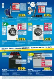 Gazetka promocyjna Euronics - Prospekte - Gazetka - ważna od 29.03 do 29.03.2023 - strona 5 - produkty: auto, brot, edelstahl, eier, HP, leine, miele, Rauch, Reinigung, rum, spee, Spülen, staubsauger, Ti, waschmaschine, waschmaschinen, wasser, Zelt