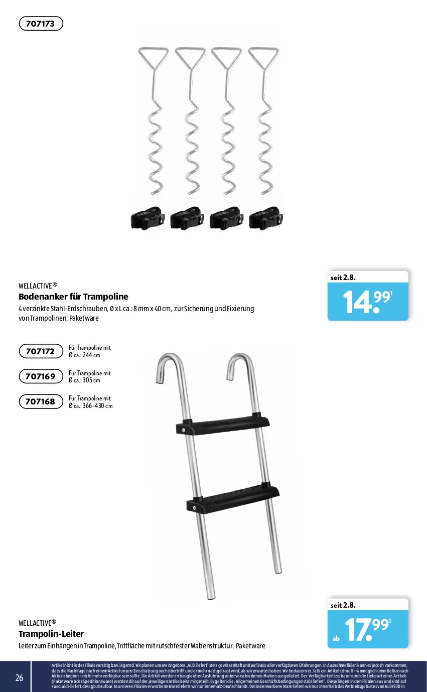 Aktueller Prospekt AldiSud - ALDI liefert - von 09.08 bis 28.08.2021 - strona 26