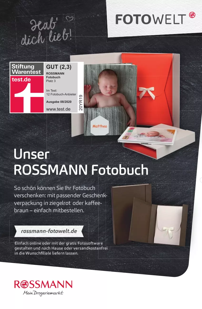 Aktueller Prospekt Rossmann - Prospekte - von 09.08 bis 21.08.2022 - strona 65 - produkty: braun, buch, elle, Fotobuch, kaffee, ndk, Software, Ti, versandkostenfrei