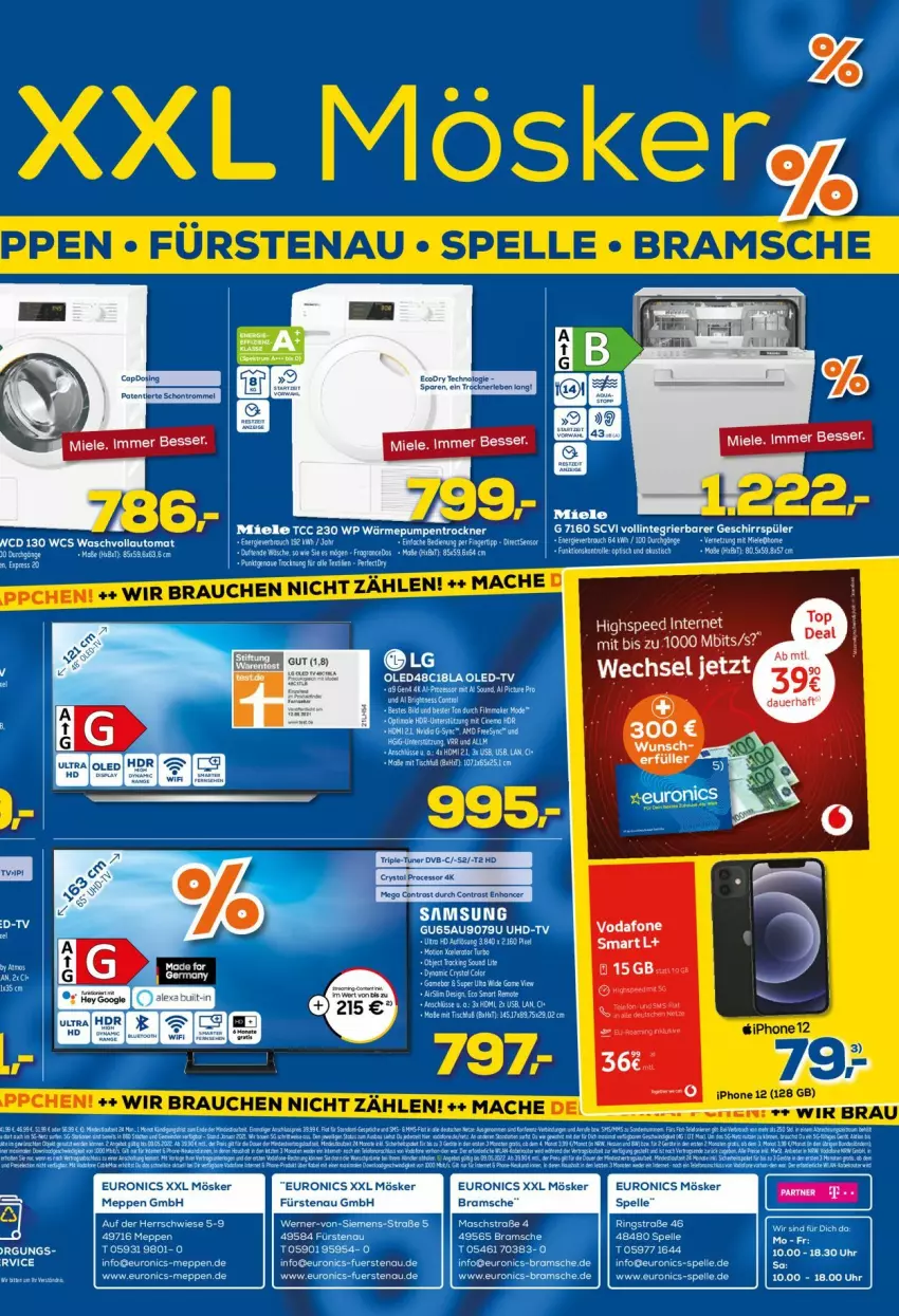 Aktueller Prospekt Euronics - Prospekte - von 02.03 bis 09.03.2022 - strona 2 - produkty: Ti, vodafone