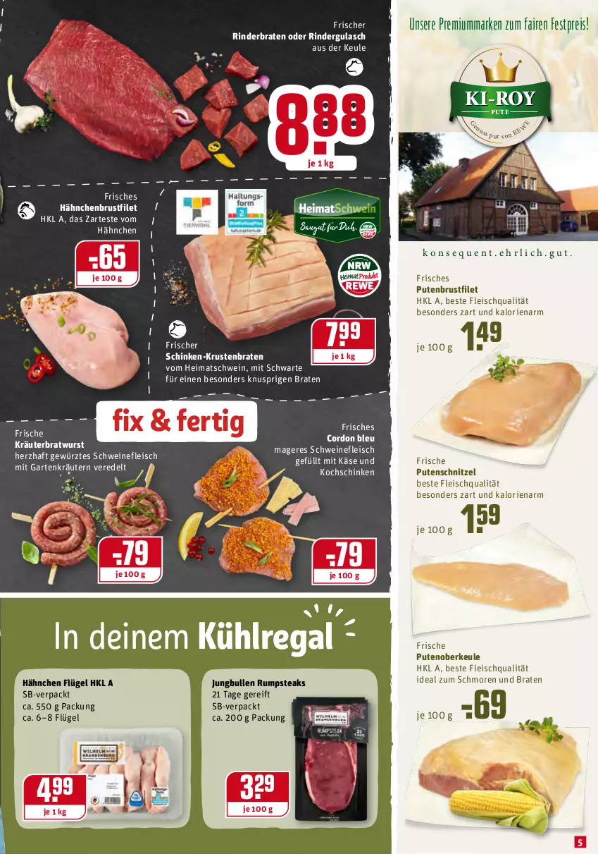 Aktueller Prospekt Rewe - Prospekte - von 04.10 bis 10.10.2021 - strona 5