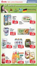 Gazetka promocyjna Famila - Prospekte - Gazetka - ważna od 20.04 do 20.04.2024 - strona 22 - produkty: ammerländer, Becher, creme, eis, flasche, frischkäse, frischli, gewürz, Gewürzgurke, gewürzgurken, glasflasche, gurke, gurken, kaffee, kartoffel, Kartoffeltaschen, Käse, ketchup, kräuter, merl, milch, orange, orangen, orangensaft, petrella, reis, rel, sac, saft, säfte, sahne, schwarmstedter, Tasche, taschen, Ti, weidemilch, ZTE