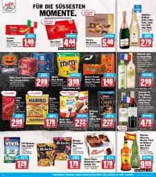 Gazetka promocyjna Hit - Wochenprospekt - Gazetka - ważna od 25.10 do 25.10.2025 - strona 12 - produkty: Bad, ball, beutel, bonbons, brillant sekt, butter, dip, duplo, ehrmann, eis, ente, ferrero, flasche, frucht, haribo, Kinder, kinder riegel, lindor, Mon Chéri, osborne, peanut butter, reis, riegel, ritter, ritter sport, schoko, schokowürfel, sekt, söhnlein, söhnlein brillant, Sport, storck, Ti, veterano, wein, würfel, ZTE, zucker