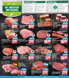 Gazetka promocyjna Hit - Wochenprospekt - Gazetka - ważna od 25.10 do 25.10.2025 - strona 4 - produkty: auer, baguette, Bau, Bauer, beef, bio, braten, Brühe, burger, cevapcici, decke, Deckel, eis, ente, fleisch, Geflügel, gewürz, hackfleisch, hamburger, hüftsteak, hüftsteaks, jungbullen, kotelett, Kraut, krautsalat, krustenbraten, lack, mais, Meister, monitor, Nackensteak, nackensteaks, natur, pfeffer, pute, reis, Ria, rind, rinder, rinderhackfleisch, rindfleisch, ring, roastbeef, rouladen, rum, rumpsteak, salat, Schal, Schale, schwein, schweine, schweinenacken, schweinerücken, Spezi, Sport, steak, steaks, tafelspitz, Ti, Tiere, tisch, wein, weine, ZTE