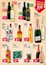 Gazetka promocyjna Rewe - Prospekte - Gazetka - ważna od 23.01 do 23.01.2022 - strona 21 - produkty: apfel, bacardi, bacardi rum, berentzen, brillant sekt, ecco, fisch, flasche, freixenet, johnnie walker, korn, mionetto, osborne, prosecco, rind, rum, sekt, söhnlein, söhnlein brillant, underberg, veterano, vodka, wein, weine, whisky