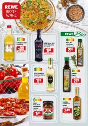 Gazetka promocyjna Rewe - Prospekte - Gazetka - ważna od 23.01 do 23.01.2022 - strona 24 - produkty: aceto, aceto balsamico, apfel, apfelessig, balsam, balsamico, bio, condimento, Condimento Bianco, essig, flasche, Getrocknete Tomaten, leinöl, rapsöl, rewe beste wahl, rewe bio, Ti, tomate, tomaten