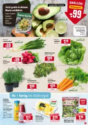 Gazetka promocyjna Rewe - Prospekte - Gazetka - ważna od 23.01 do 23.01.2022 - strona 3 - produkty: ananas, avocado, avocados, beutel, Bundmöhren, direktsaft, flasche, freilandkräuter, früchte, Innocent, kopfsalat, kräuter, Lauchzwiebel, lauchzwiebeln, LG, magazin, möhren, ndk, radieschen, rewe beste wahl, rezept, rezepte, saft, salat, salate, Schal, Schale, smoothie, smoothies, sweet ananas, Ti, topf, Wild, zwiebel, zwiebeln