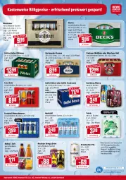 Gazetka promocyjna Rewe - Prospekte - Gazetka - ważna od 23.01 do 23.01.2022 - strona 32 - produkty: Alwa, bier, brause, coca-cola, cola, decke, Deckel, drink, drucker, eis, elle, energy drink, Engel, fassbrause, flasche, Forstetal, Hohes C, Intel, karlsberg, karlsberg mixery, kerze, krombache, krombacher, krombacher pils, krone, mineralwasser, Mixer, mixery, Paula, paulaner, pils, reis, Ria, Rockstar, saft, steiner, teller, Ti, veltins, volvic, warsteiner, wasser