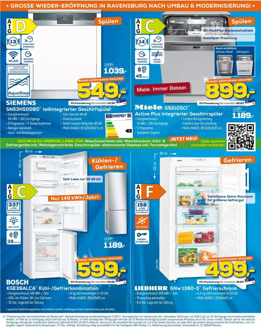 Aktueller Prospekt Euronics - Prospekte - von 03.08 bis 10.08.2022 - strona 14 - produkty: aqua, aquastop, Bau, besteck, eis, Elektro, geschirr, geschirrspüler, Kinder, lays, miele, Mode, Spülen, Ti, Trockner, waschmaschine, waschmaschinen, waschtrockner, wein