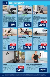 Gazetka promocyjna Aldi Nord - Aldi-Vorschau - Gazetka - ważna od 19.02 do 19.02.2022 - strona 16 - produkty: aldi, angebot, angebote, auer, Bank, Bau, computer, eis, ente, erde, gin, Hanteln, Kugel, Leuchte, LG, Liege, ndk, pute, Rauch, reis, Ria, rwe, Schal, Schale, smartphone, Sport, tablet, Ti, uhr, wasser, wassertank