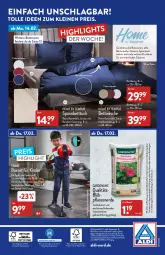 Gazetka promocyjna Aldi Nord - Aldi-Vorschau - Gazetka - ważna od 19.02 do 19.02.2022 - strona 32 - produkty: aldi, angebot, auto, Bau, baumwolle, bett, Betttuch, bettwäsche, beutel, drucker, eis, Engel, erde, garnitur, gin, handschuhe, kerze, Kinder, kissen, Kissenbezug, kopfkissen, kopfkissenbezug, leine, magazin, papier, pflanze, pflanzen, Rauch, reine baumwolle, reis, resa, Ria, schuhe, spannbetttuch, Spannbetttücher, Sport, telefon, Ti, tuc, tücher, wendebettwäsche, wolle, ZTE